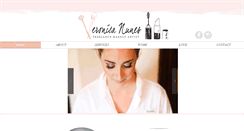 Desktop Screenshot of makeupbyv.com